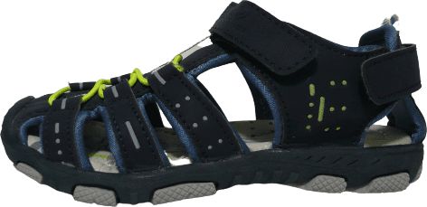 Slobby chlapecké sandály 152-0027-T1 31 tmavě modrá - obrázek 1