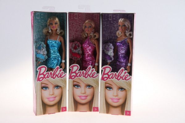 Mattel Barbie Barbie v třpytivých šatech - obrázek 1