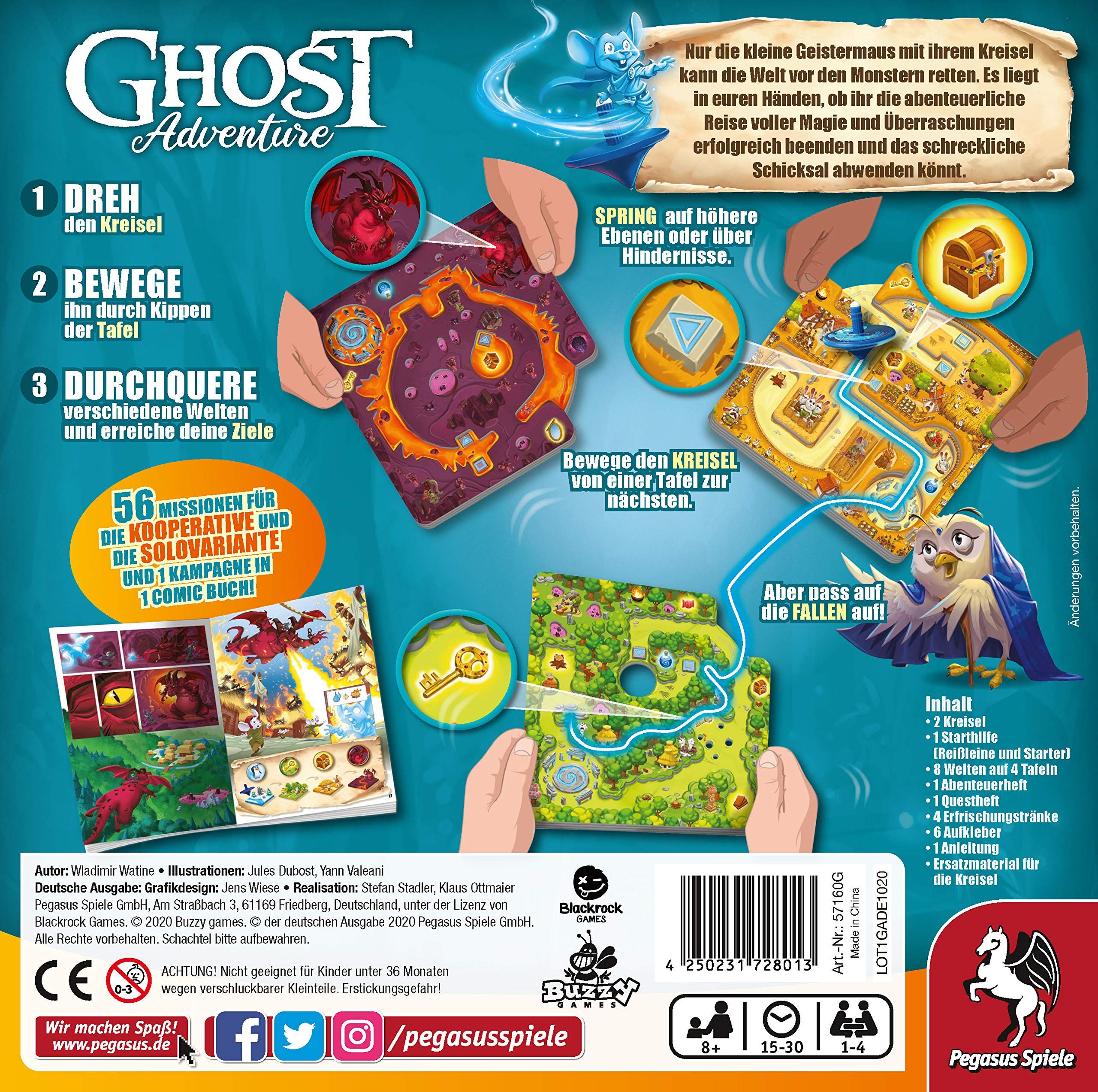 Pegasus Spiele Ghost Adventure DE - obrázek 2