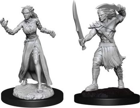 WizKids Magic the Gathering Unpainted Miniatures: Vampire Lacerator & Vampire Hexmage - obrázek 1