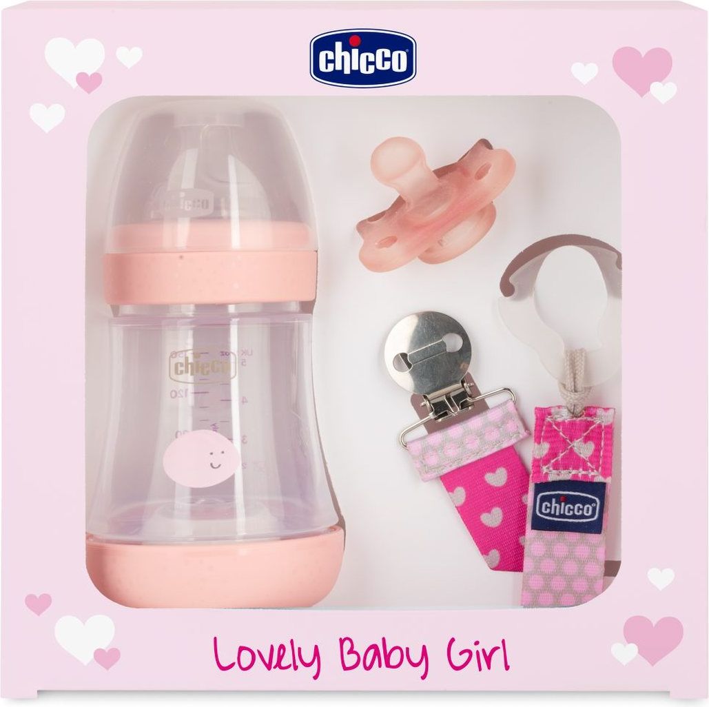 CHICCO Dárkový set Perfect5 dívka - obrázek 1