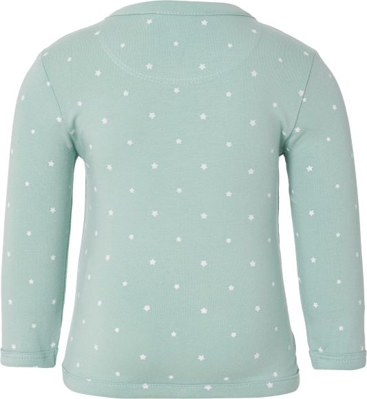 NOPPIES Košilka dětská Anne s dlouhým rukávem Grey Mint vel. 50 - obrázek 2
