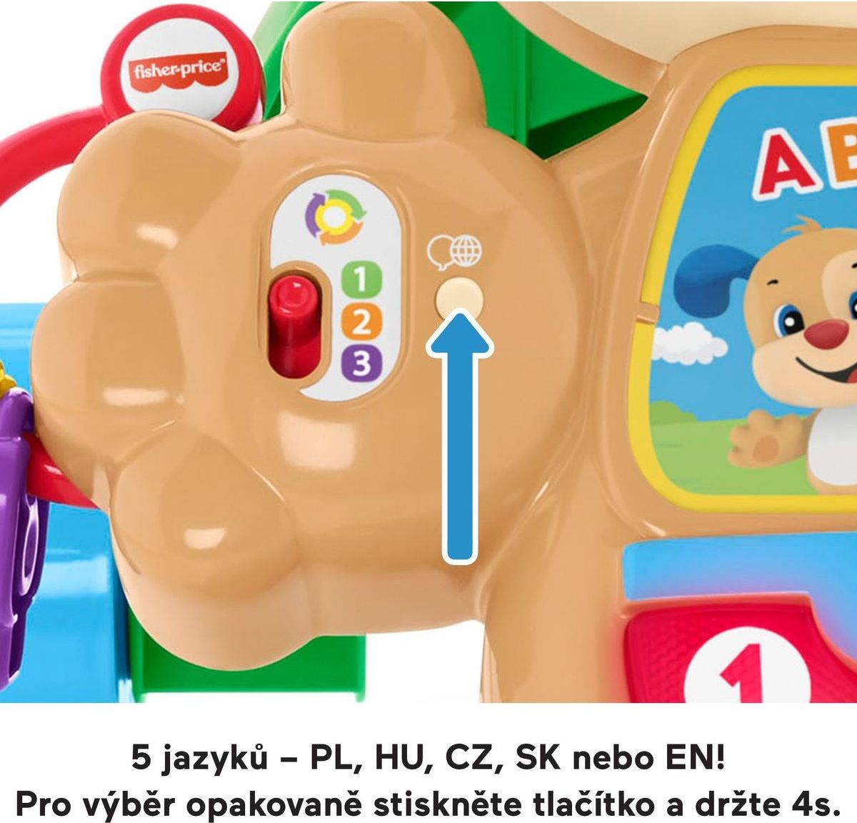 Fisher Price Laugh & Learn chodítko pejsek - obrázek 2