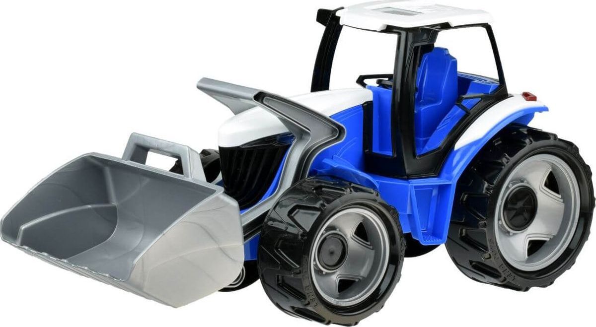 Lena Traktor se lžící modro šedý - obrázek 1