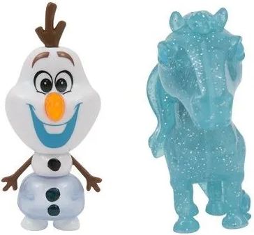 Frozen 2: 2-pack svítící mini panenka - Olaf & The Nokk - obrázek 1