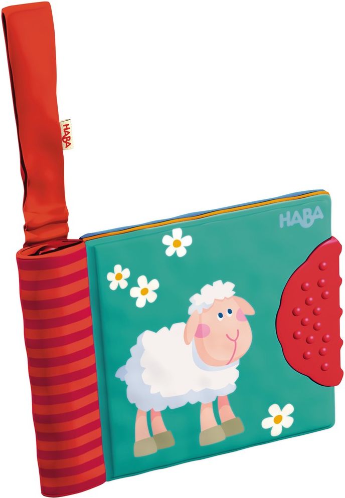 Haba textilní knížka ke kočárku první slova - obrázek 1