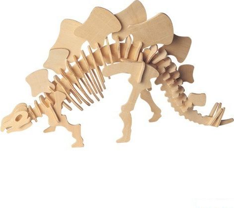 3D Puzzle přírodní - Stegosaurus - obrázek 1