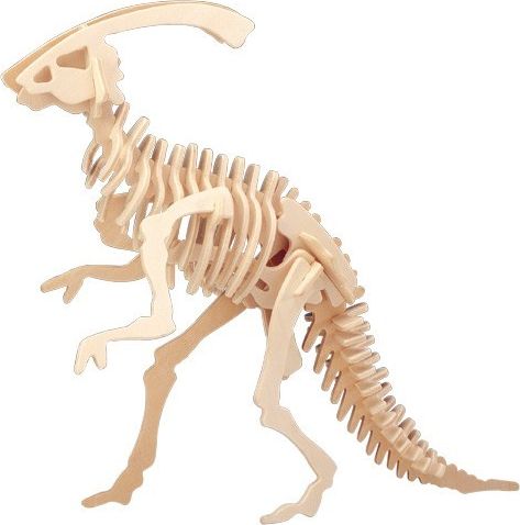 3D Puzzle přírodní - Parasaurolophus - obrázek 1