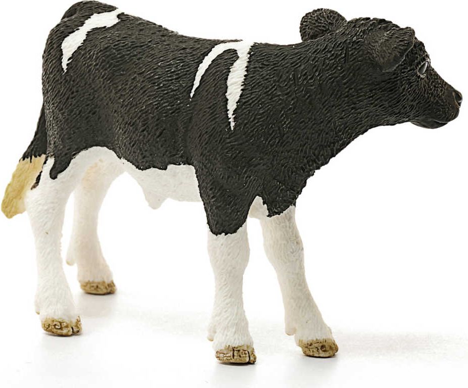 SCHLEICH Holšteinské tele 8cm figurka kráva ručně malovaná plast - obrázek 3