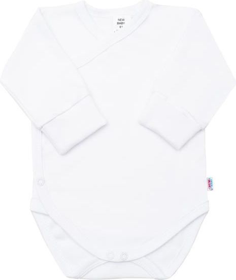 Kojenecké body s bočním zapínáním New Baby Varianta: bílá/56 (0-3m) - obrázek 3