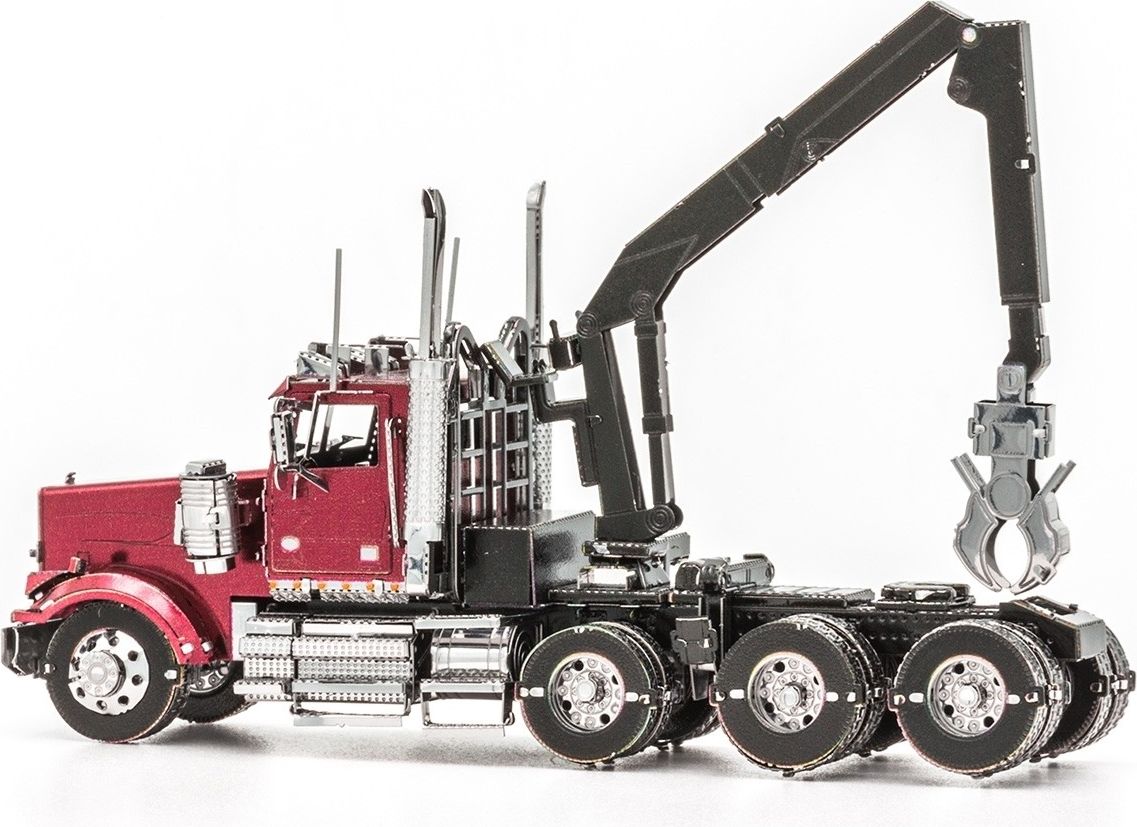 METAL EARTH 3D puzzle Western Star 4900SF Log Truck - obrázek 2