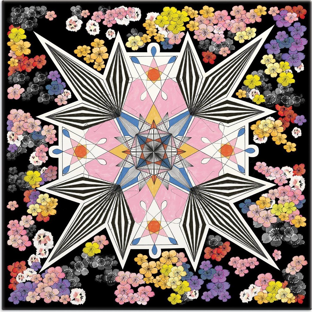 GALISON Oboustranné puzzle Christian Lacroix: Květinová galaxie 500 dílků - obrázek 6