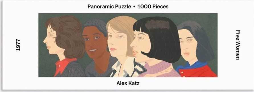 GALISON Panoramatické puzzle Pět žen 1000 dílků - obrázek 4
