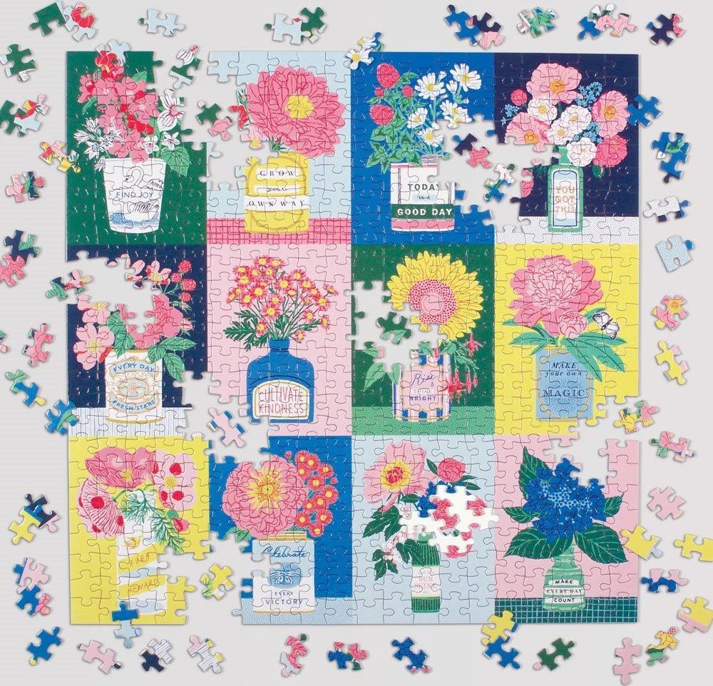 GALISON Čtvercové puzzle Vždy vzpříma 500 dílků - obrázek 2