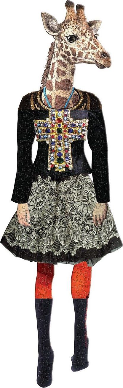 GALISON Tvarové puzzle Christian Lacroix: Miluj koho chceš 2v1 750 dílků - obrázek 2
