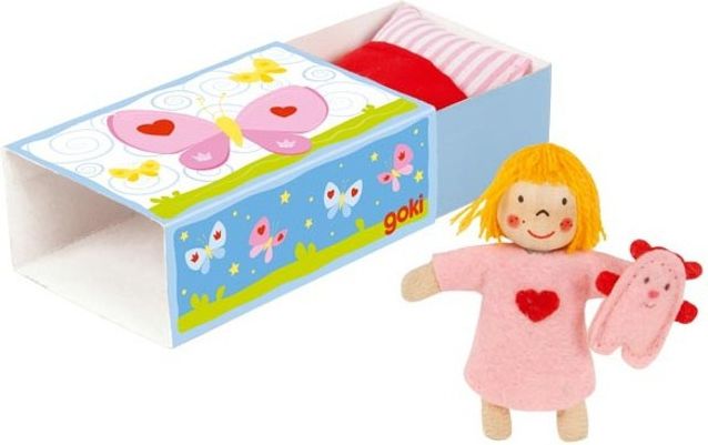 Drobné hračky - Panenka na dobrou noc, 12 dílů (Goki) - obrázek 1