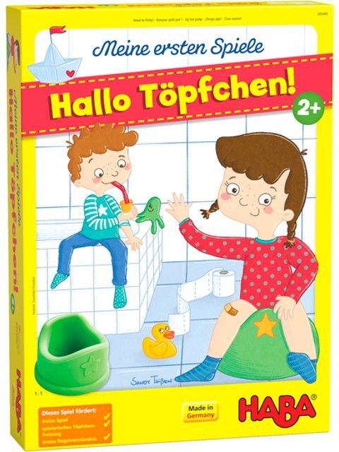 Společenská hra - Od 2 let, Ahoj nočník (Haba)