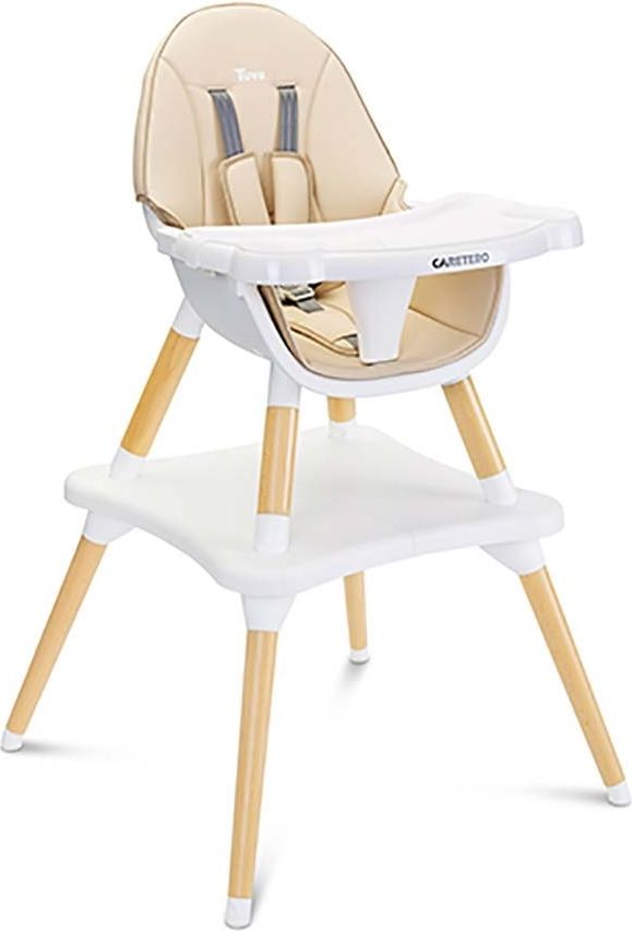 Jídelní židlička CARETERO TUVA beige - obrázek 3