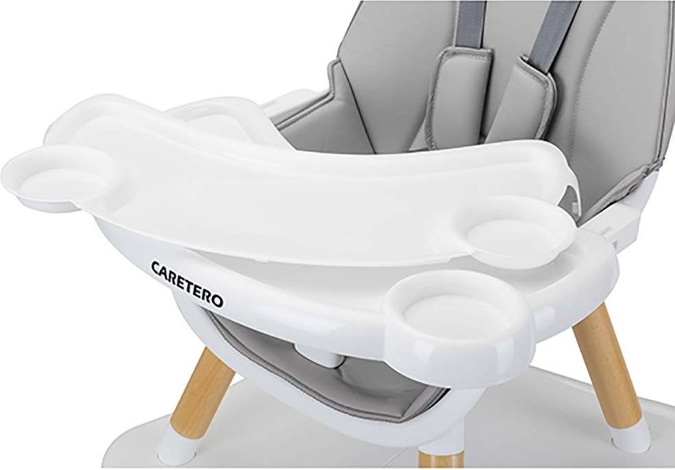 Jídelní židlička CARETERO TUVA grey - obrázek 5