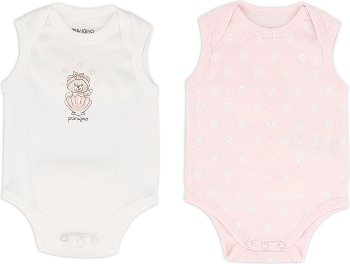 Primigi kojenecké body bez rukávů set 2 kusů 47426701 Velikost: 55 - obrázek 1