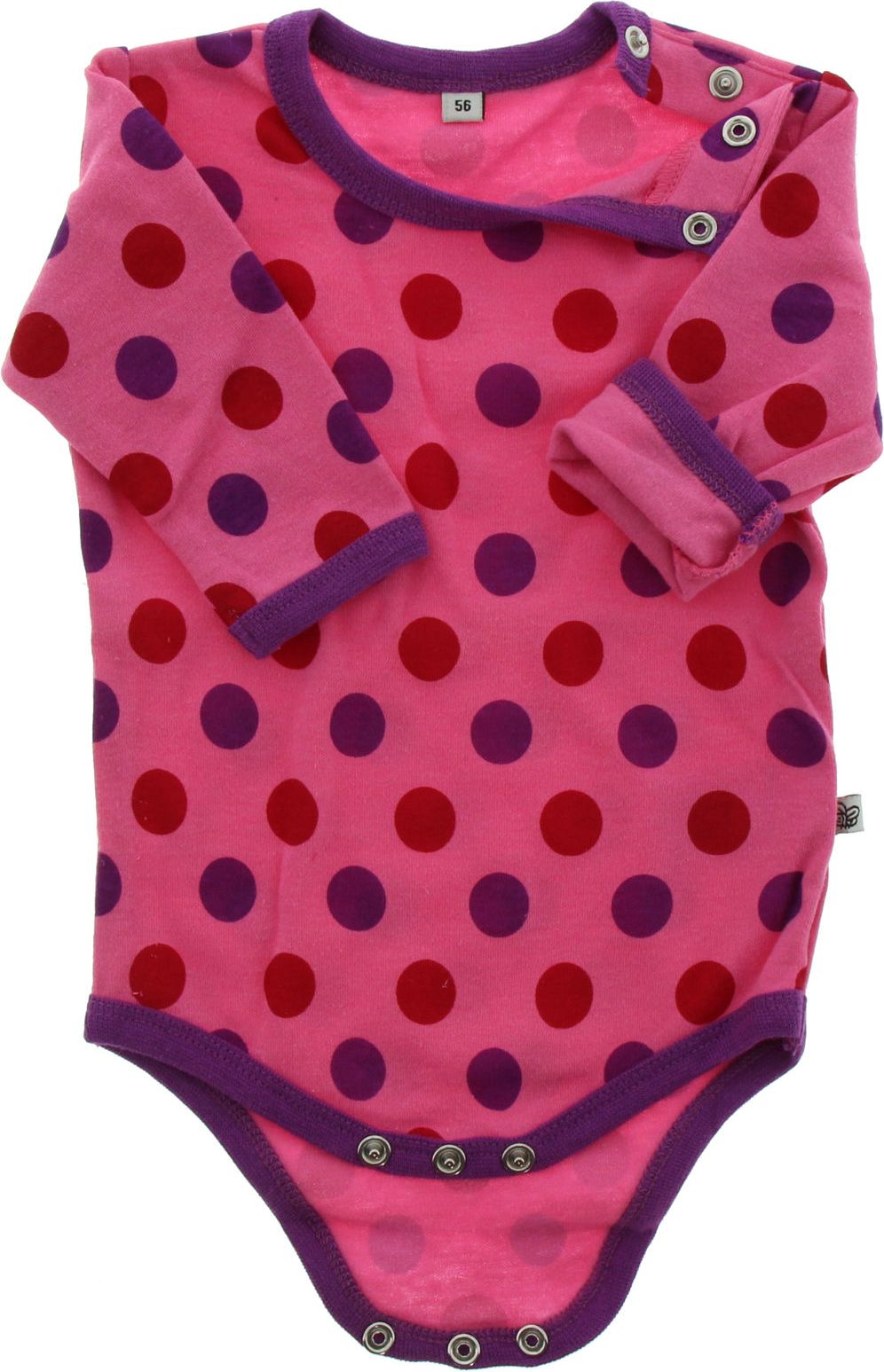 Pippi kojenecké body s dlouhým rukávem OEKO - TEX set 4 ks 3819 - 569 Velikost: 56 - obrázek 4