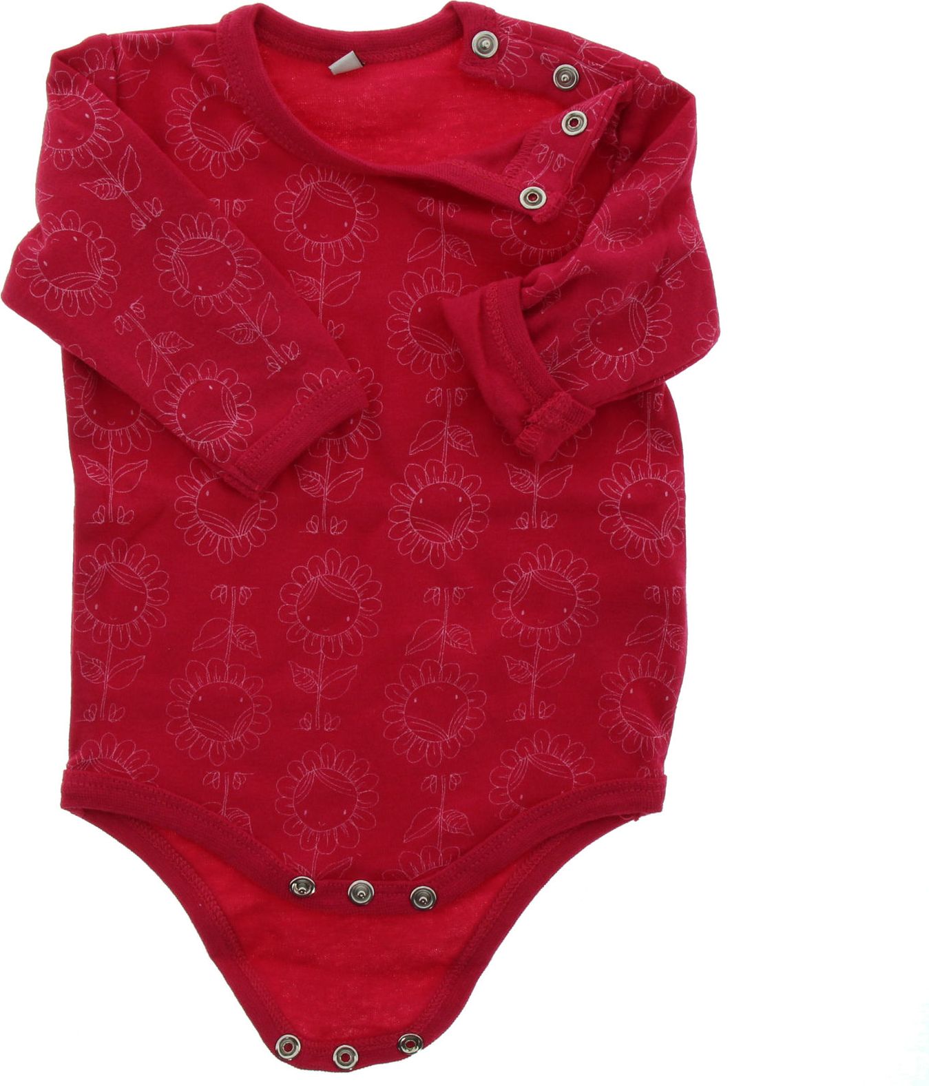 Pippi kojenecké body s dlouhým rukávem OEKO - TEX set 4 ks 3819 - 569 Velikost: 56 - obrázek 5