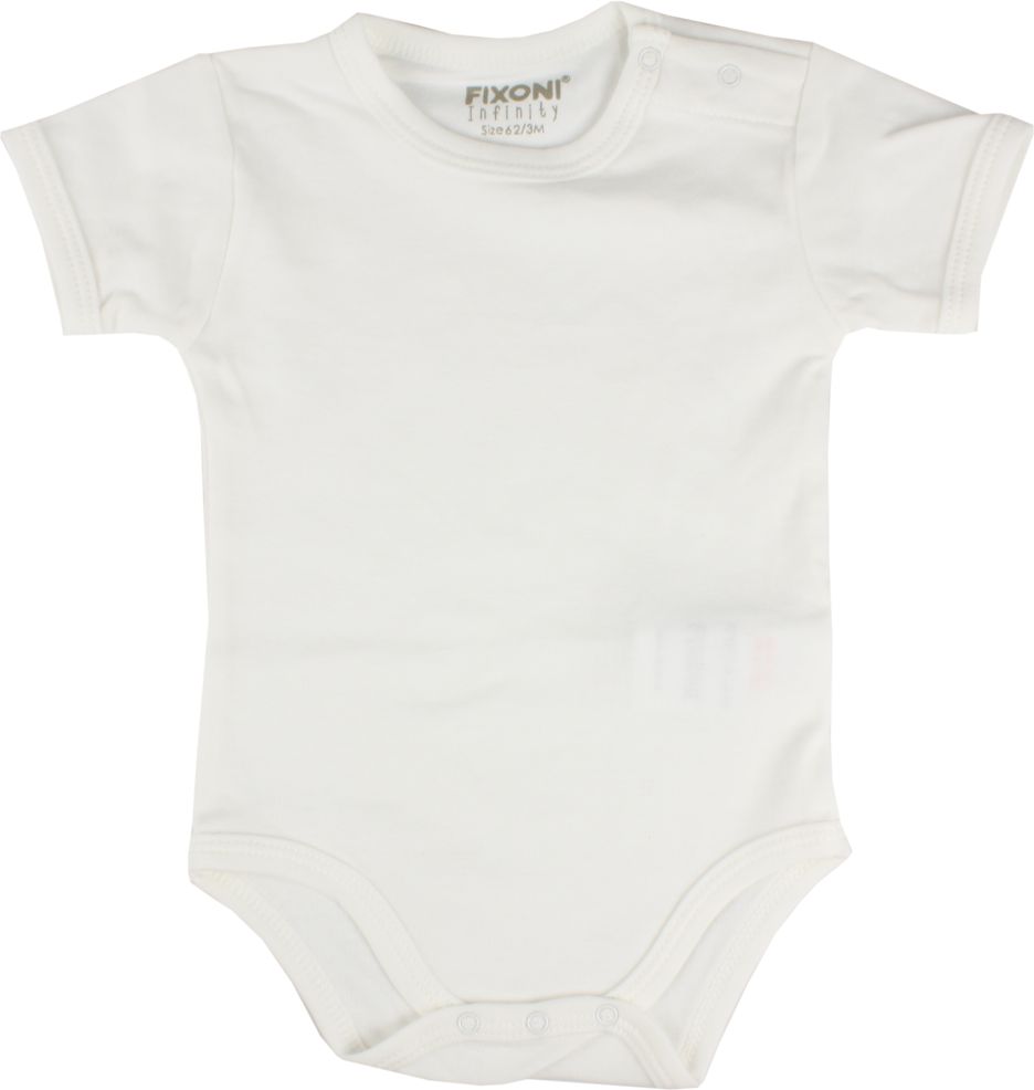 Fixoni kojenecké body s krátkým rukávem Oekotex 32269 - 0031 Velikost: 50 - obrázek 1