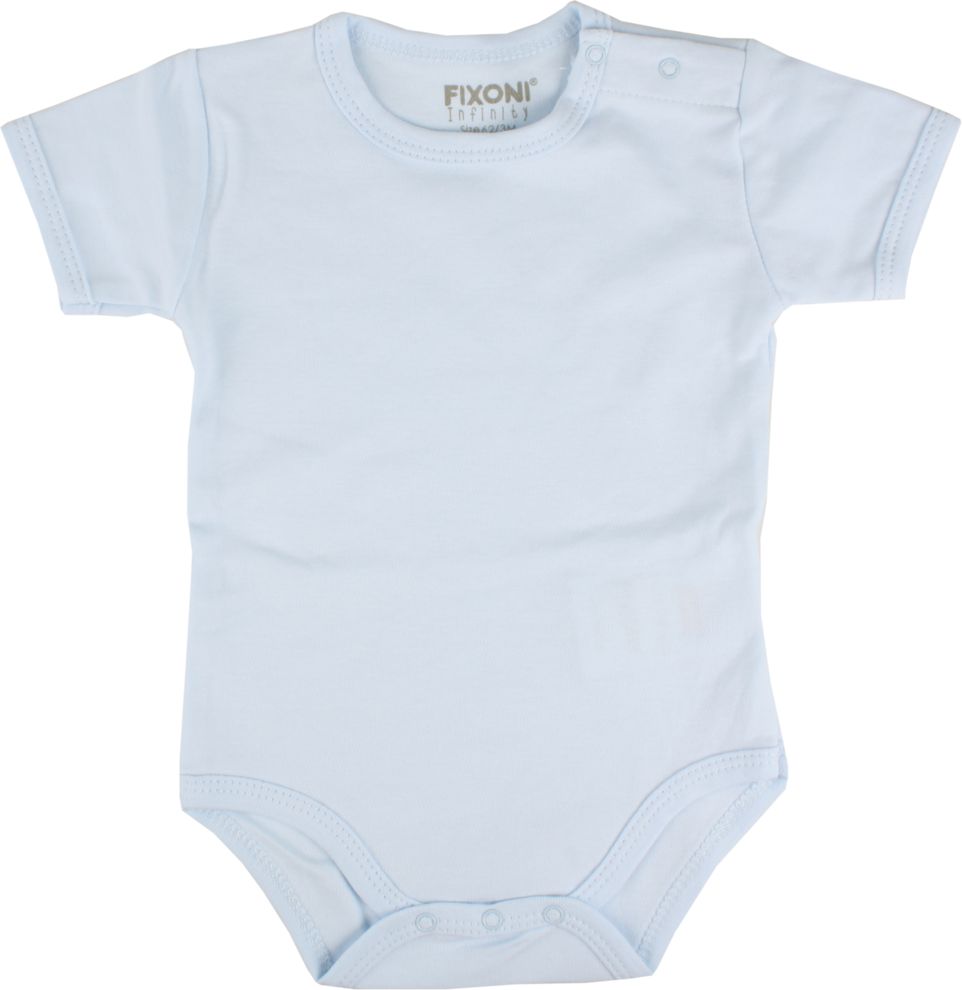 Fixoni kojenecké body s krátkým rukávem Oekotex 32269 - 0321 Velikost: 50 - obrázek 1
