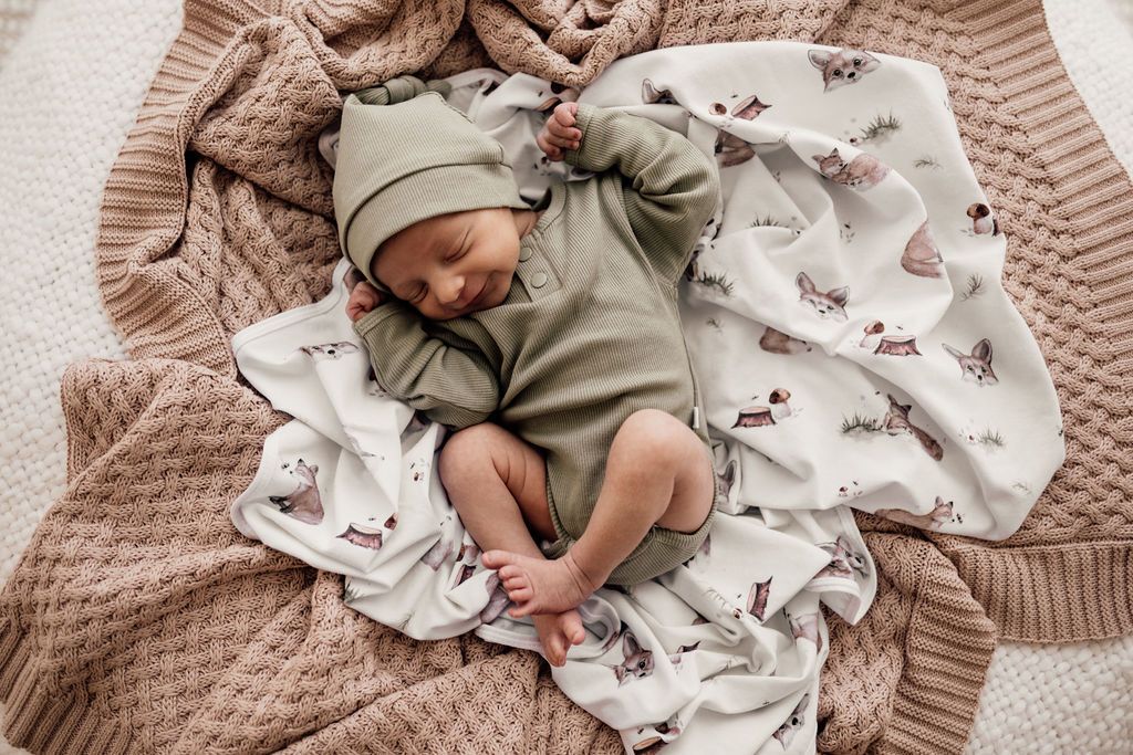 Snuggle Hunny Kids body s dlouhým rukávem Dewkist GOTS Velikost: 56 - obrázek 3
