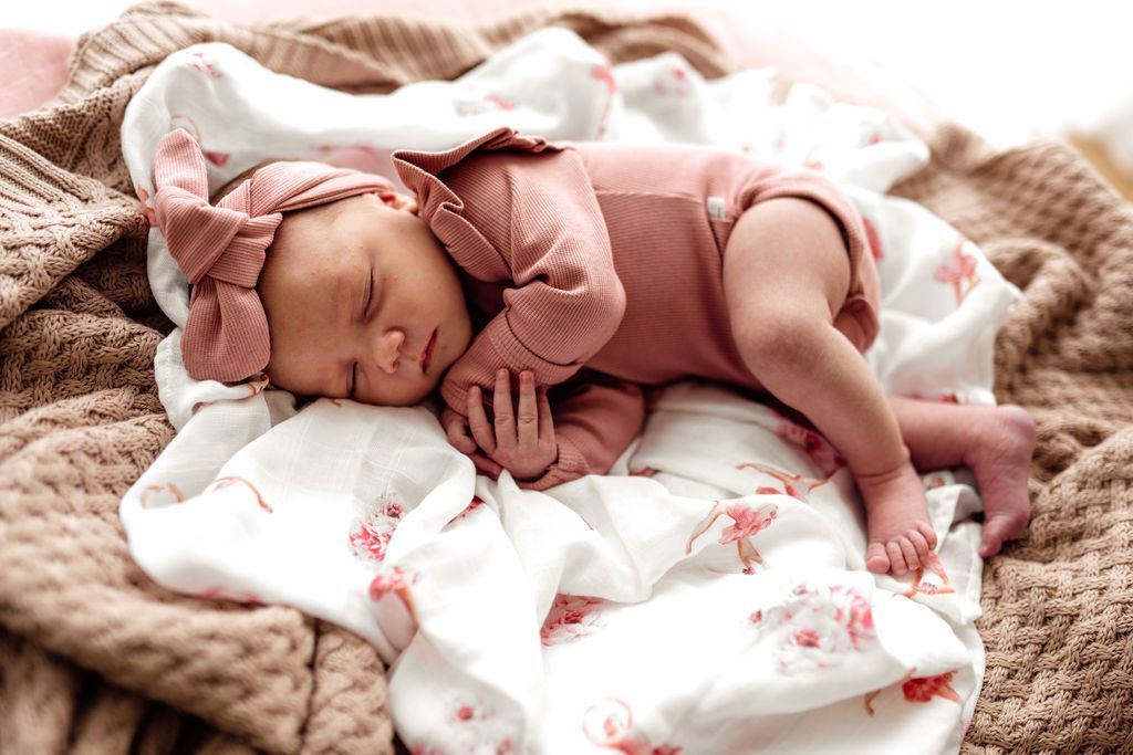 Snuggle Hunny Kids body s dlouhým rukávem Rose GOTS Velikost: 62 - obrázek 2