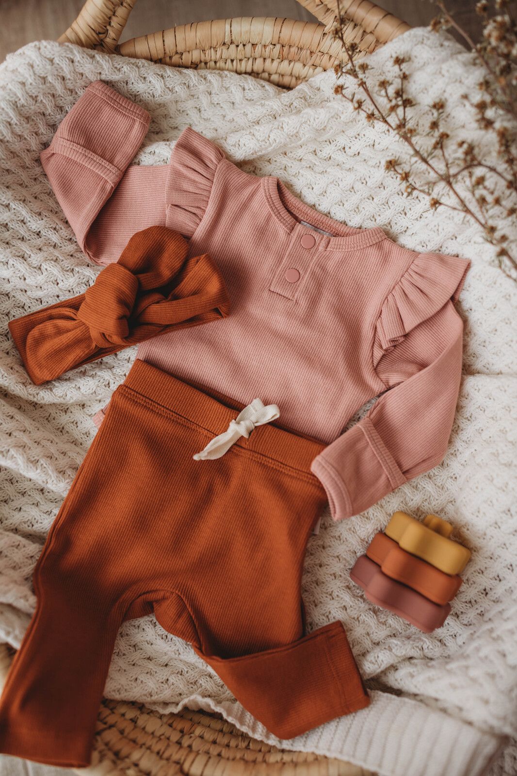 Snuggle Hunny Kids body s dlouhým rukávem Rose GOTS Velikost: 62 - obrázek 5