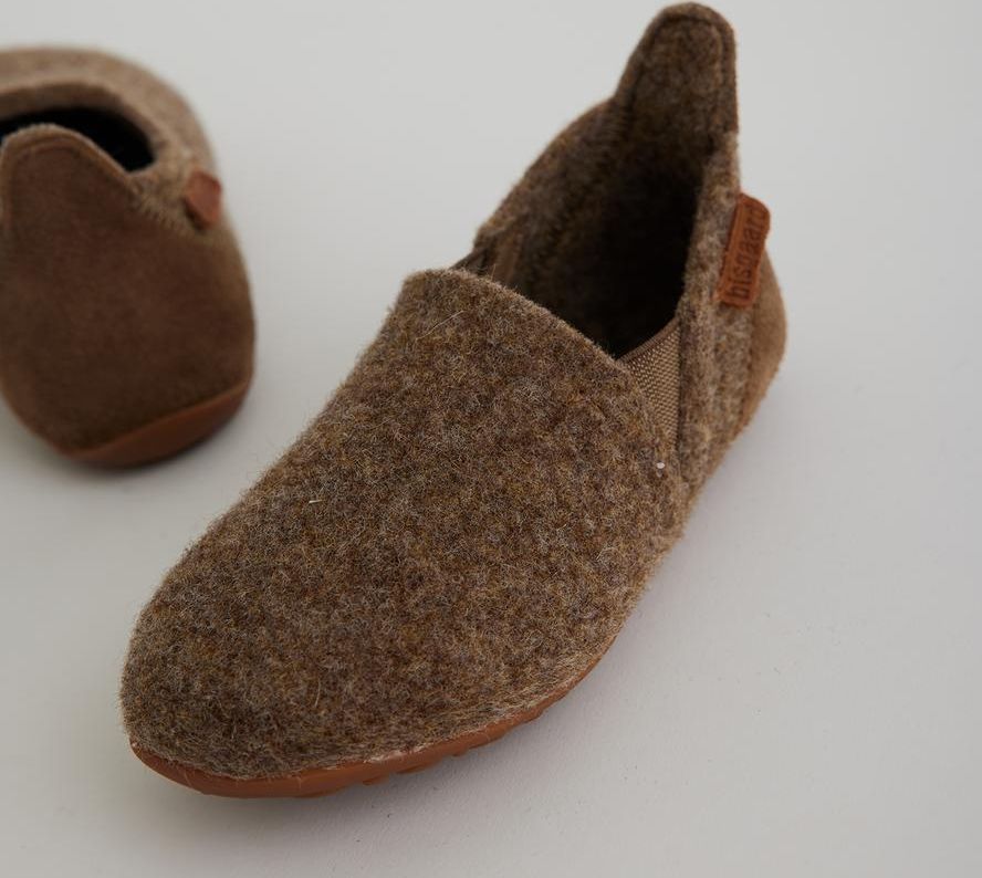 Bisgaard dětská vlněná domácí slip on obuv 11204999 - 46 Velikost: 22 - obrázek 2