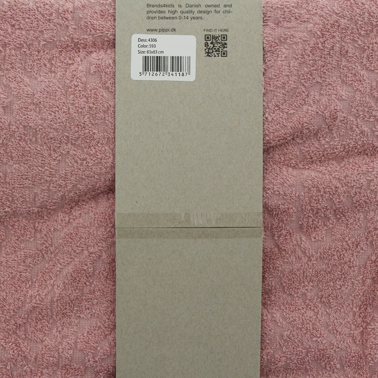 Pippi dětská osuška s kapucí 4306 - 593 - obrázek 7