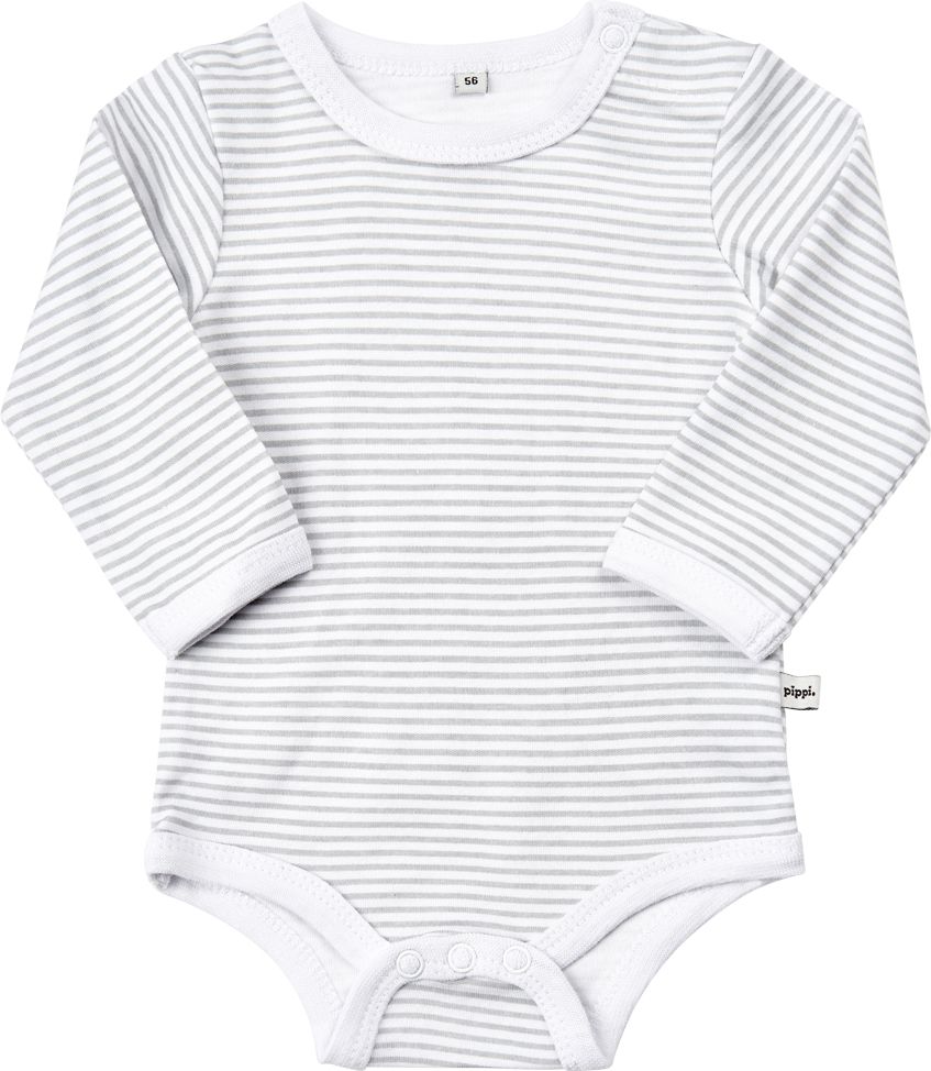 Pippi kojenecké body s dlouhým rukávem OEKO - TEX set 4 ks 3819 - 190 Velikost: 56 - obrázek 6