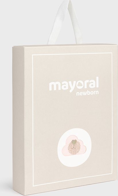 Mayoral kojenecké body s dlouhým rukávem set 2 ks 2701 - 066 Velikost: 55 - obrázek 5
