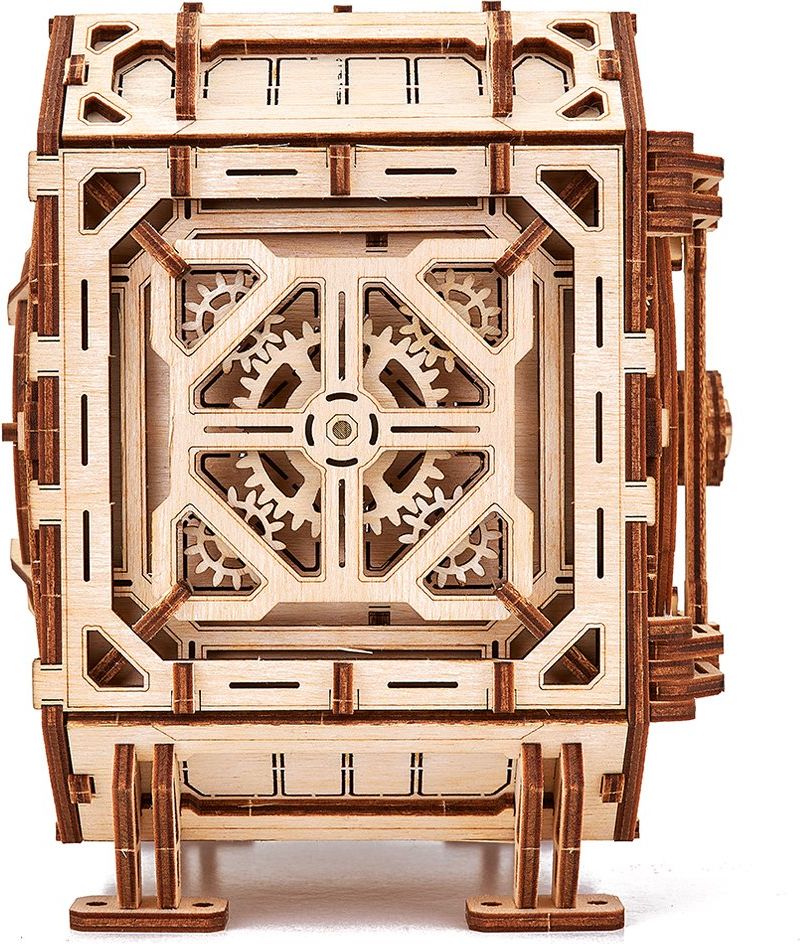 Wood Trick "Trezor" - 3D dřevěné mechanické puzzle - obrázek 7