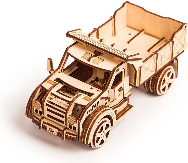 Wood Trick  "Nákladní auto č. 2" - 3D dřevěné mechanické puzzle - obrázek 2