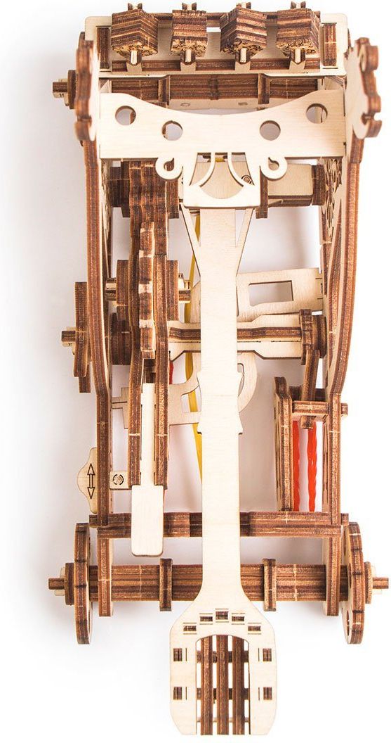 Wood Trick  "Katapult" - 3D dřevěné mechanické puzzle - obrázek 6