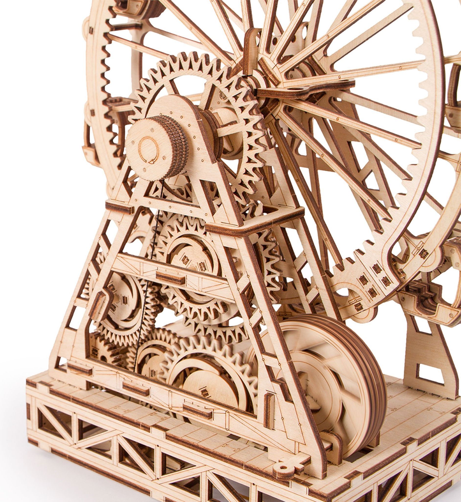Wood Trick  "Velké vyhlídkové kolo" - 3D dřevěné mechanické puzzle - obrázek 5