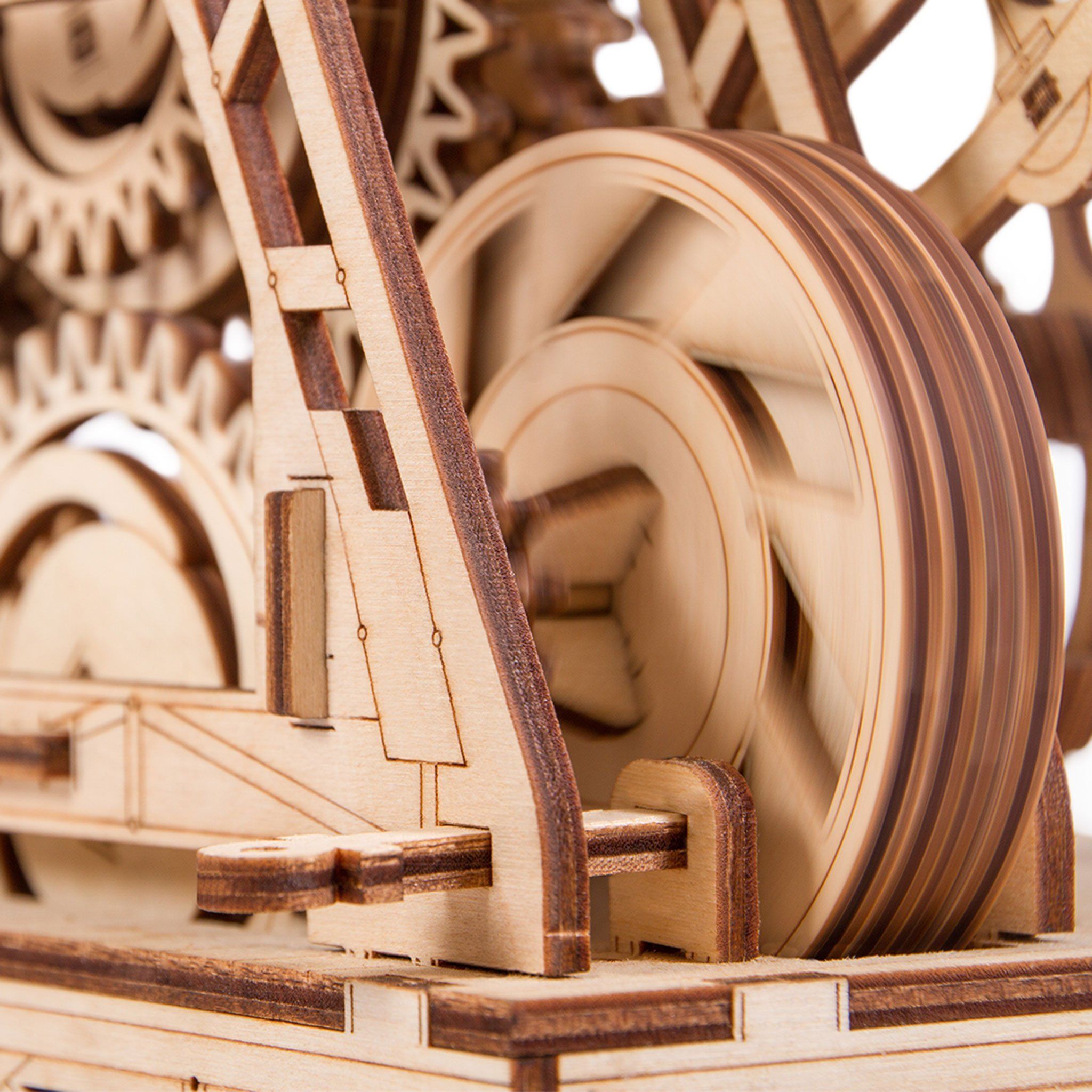 Wood Trick  "Velké vyhlídkové kolo" - 3D dřevěné mechanické puzzle - obrázek 6