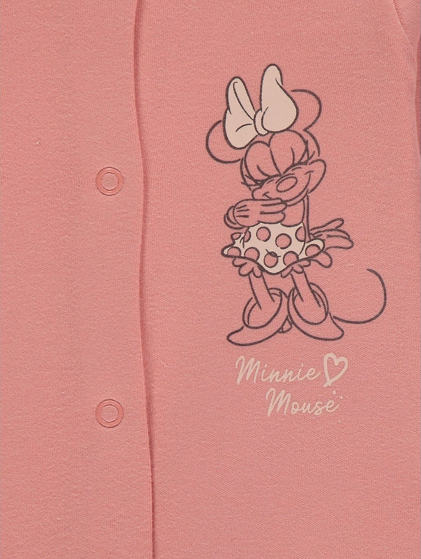 Kojenecké dupačky GEORGE, 2ks v balení, růžové, motiv Minnie Mouse Velikost: 56 - 62cm (0 - 3 měsíce) - obrázek 2