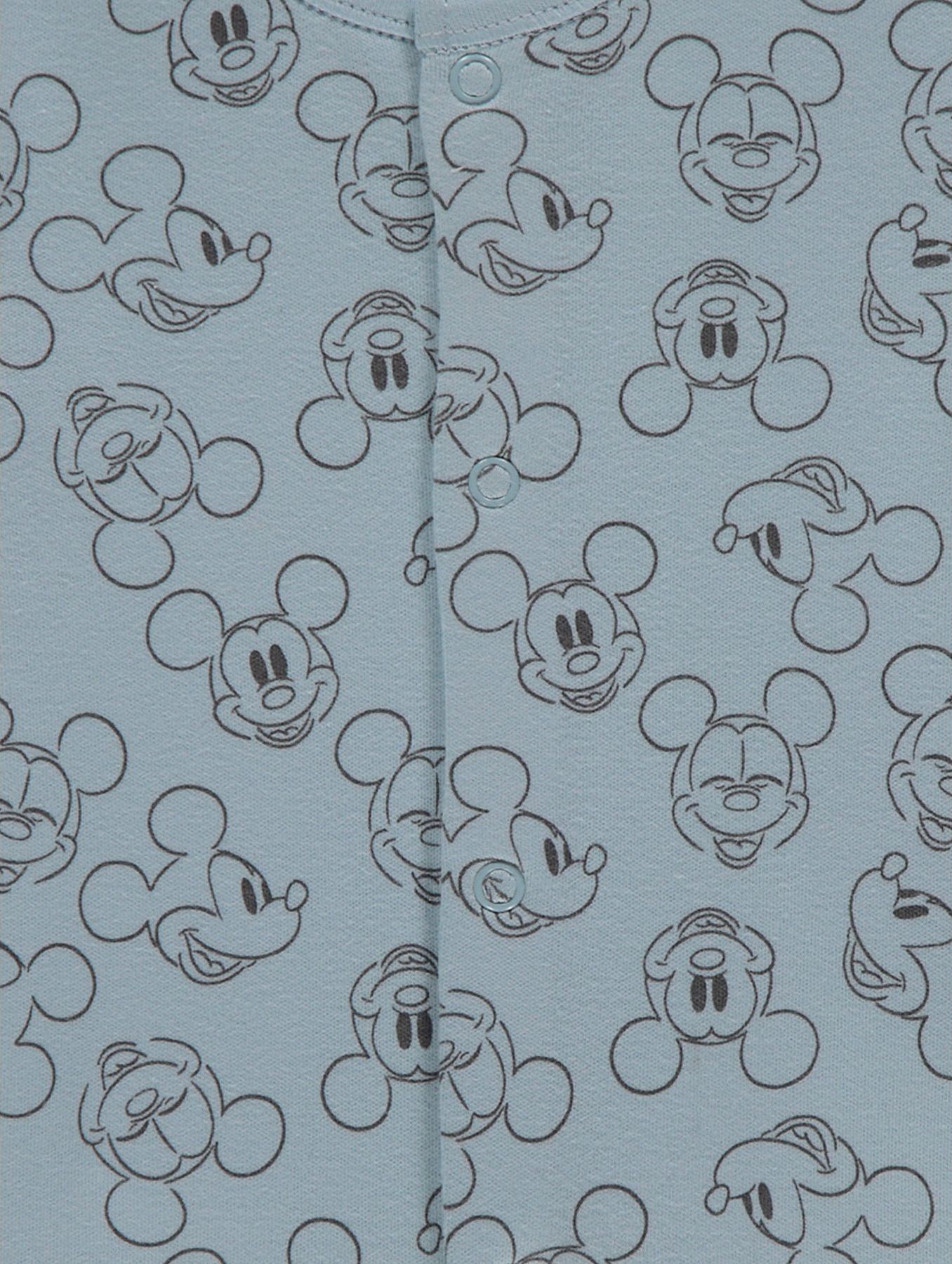 Kojenecký overal GEORGE, 3ks v balení, motiv Mickey Mouse Velikost: 56 - 62cm (0 - 3 měsíce) - obrázek 3