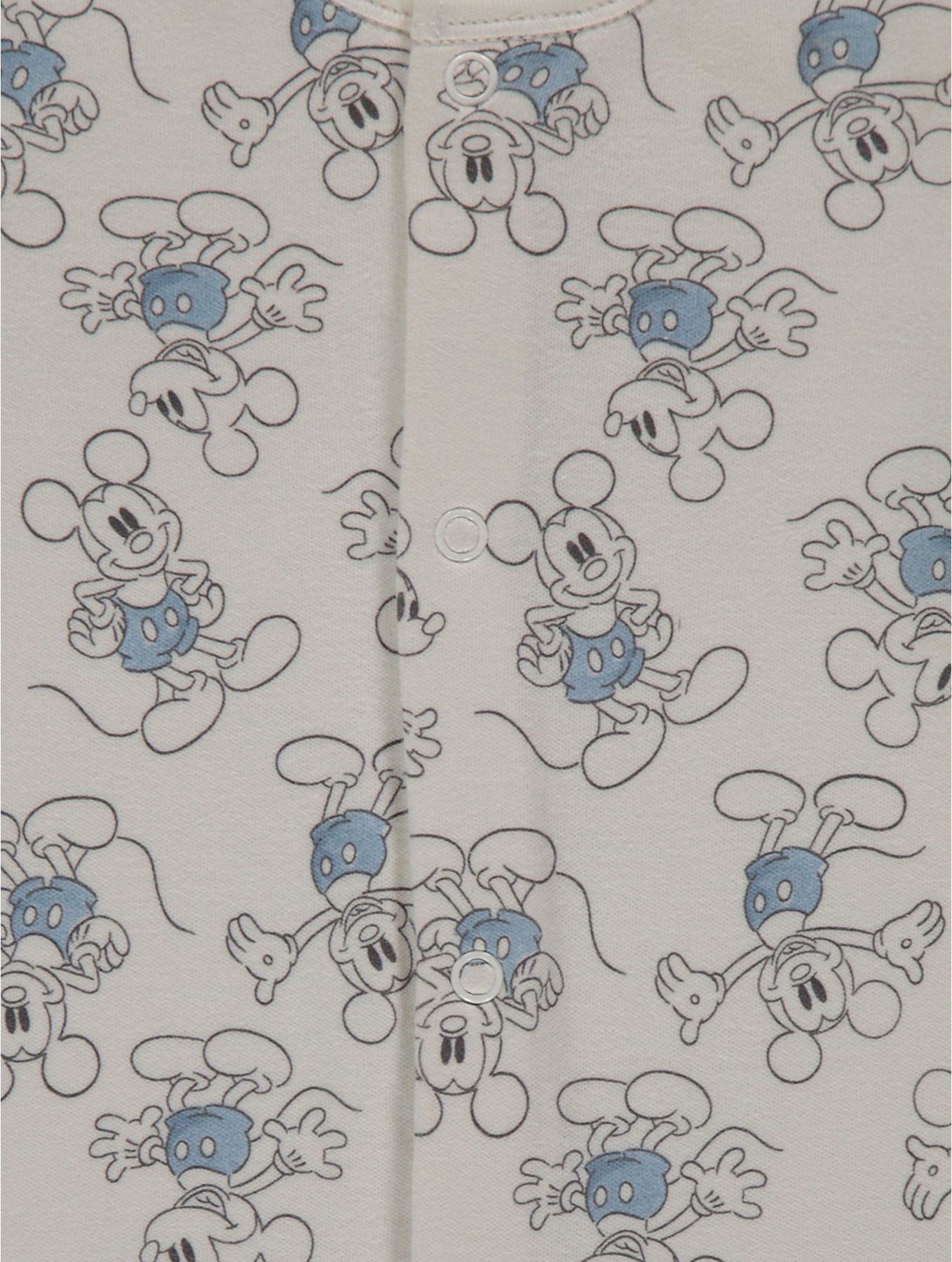 Kojenecký overal GEORGE, 3ks v balení, motiv Mickey Mouse Velikost: 56 - 62cm (0 - 3 měsíce) - obrázek 4