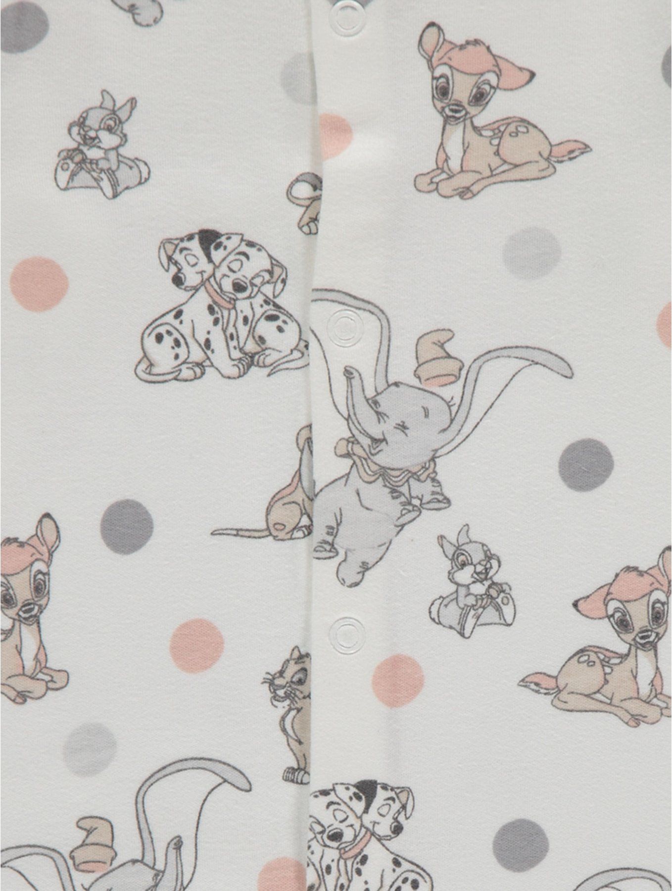Kojenecké dupačky GEORGE, 3ks v balení, růžové, motiv Disney Velikost: 56 - 62cm (0 - 3 měsíce) - obrázek 4