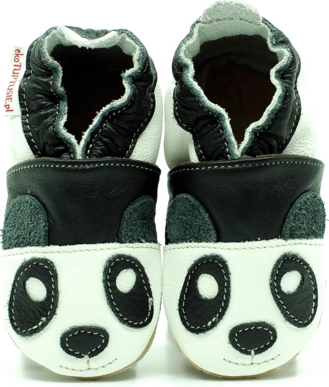 Obutí pro první krůčky ekoTuptusie Panda na bílé (18/19) - FIORINO - obrázek 1