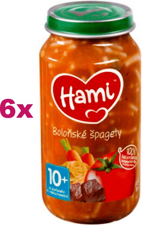 6 x Hami Boloňské špagety 250 g - obrázek 1