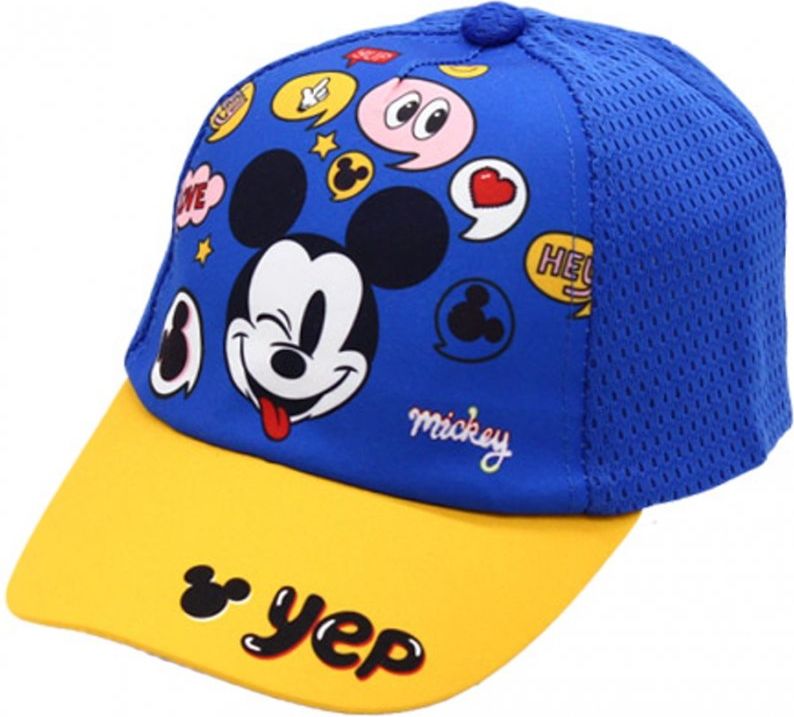 Setino · Dětská kšiltovka Mickey Mouse - Disney 52 Modrá - obrázek 1