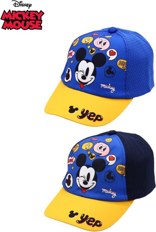 Setino · Dětská kšiltovka Mickey Mouse - Disney 52 Modrá - obrázek 2