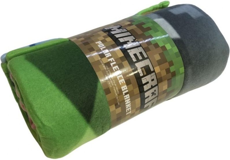 Halantex · Fleecová deka Minecraft - motiv Farma - Polar Fleece - 130 x 170 cm - obrázek 2