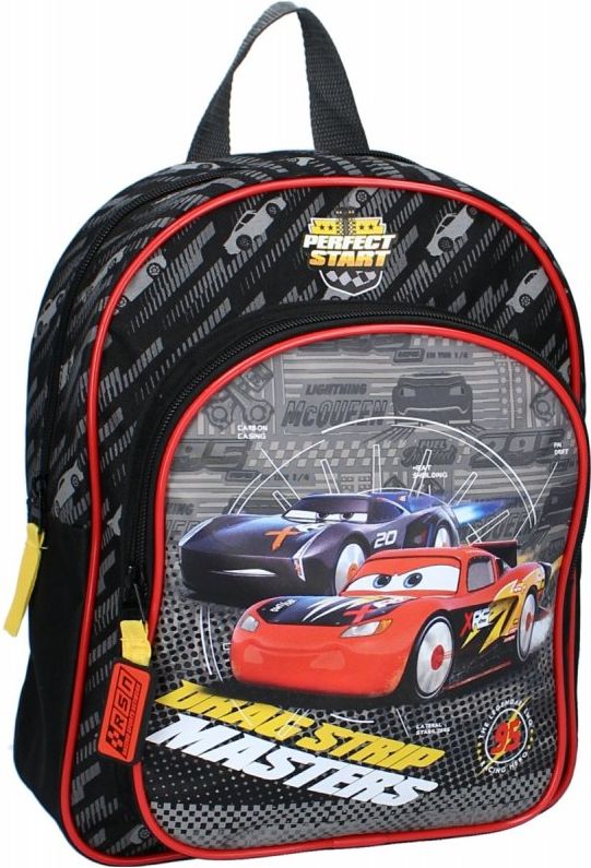 Vadobag · Dětský / chlapecký batoh s přední kapsou Auta 3 - Cars 3 - motiv Perfect Start - 8L - obrázek 1